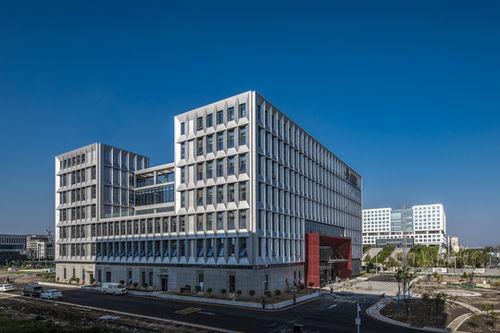 中海油山西三氣共采研發中心圖片素材下載 建筑攝影素材下的都市風光圖片素材